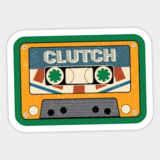 vintage Clutch Sticker